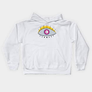 Eye For Evil Protection 666 Kids Hoodie